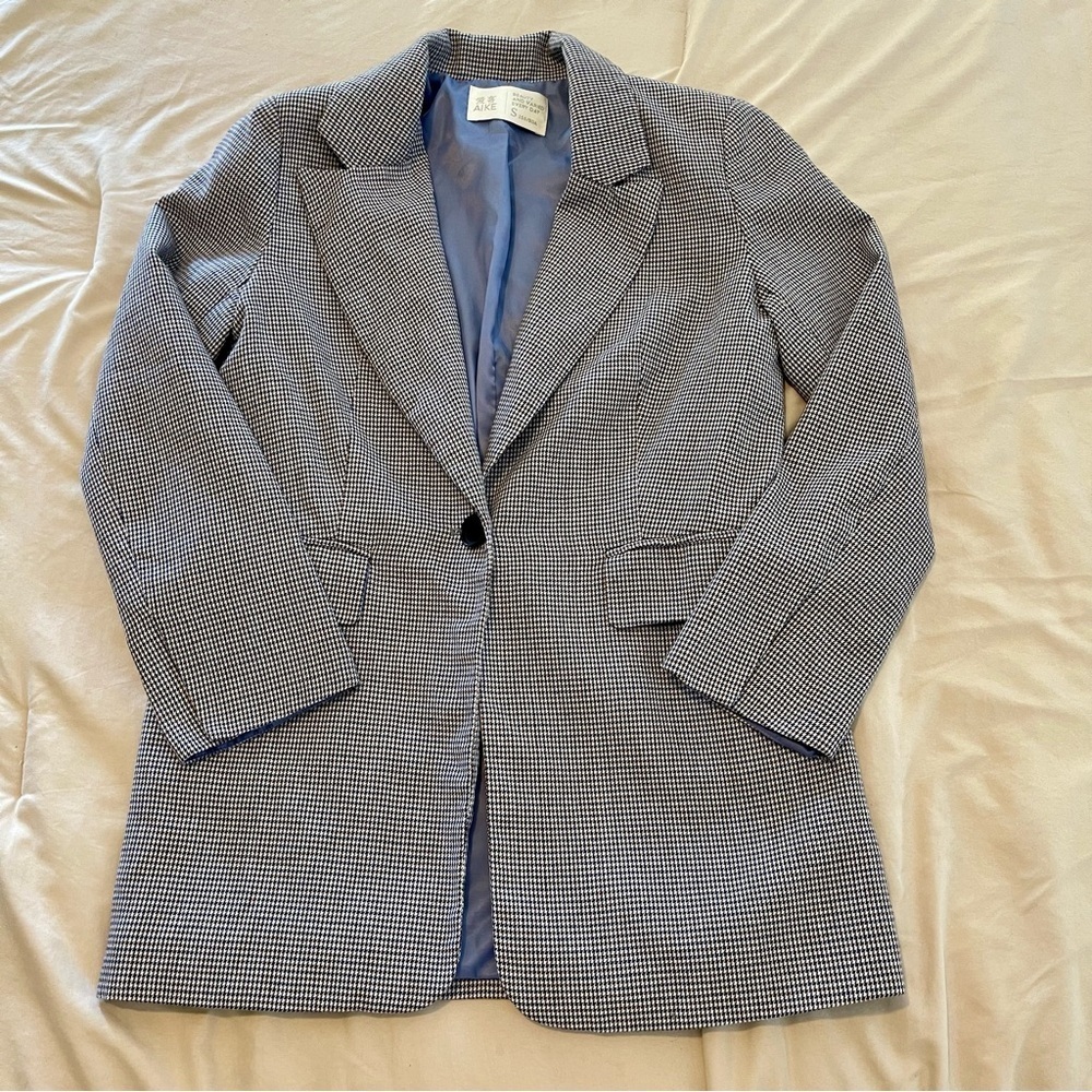 AIKE Houndstooth Blazer – Women’s Size S
